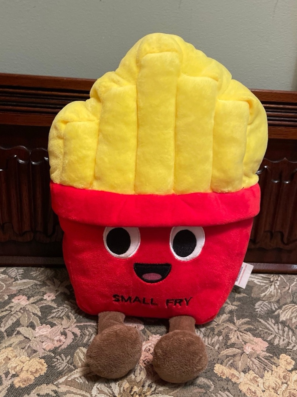 BMi Small Fry Plush French Fry Toy - Yellow & Red Kids Plush